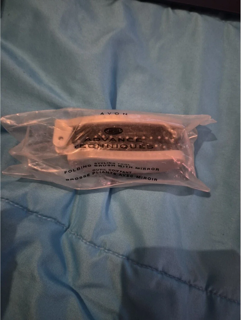Avon Advanced Techniques Styling Tool Folding Brush w/Mirror Sealed 2000